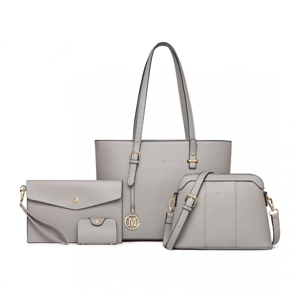 4 Piece Classic Sleek Handbag Set