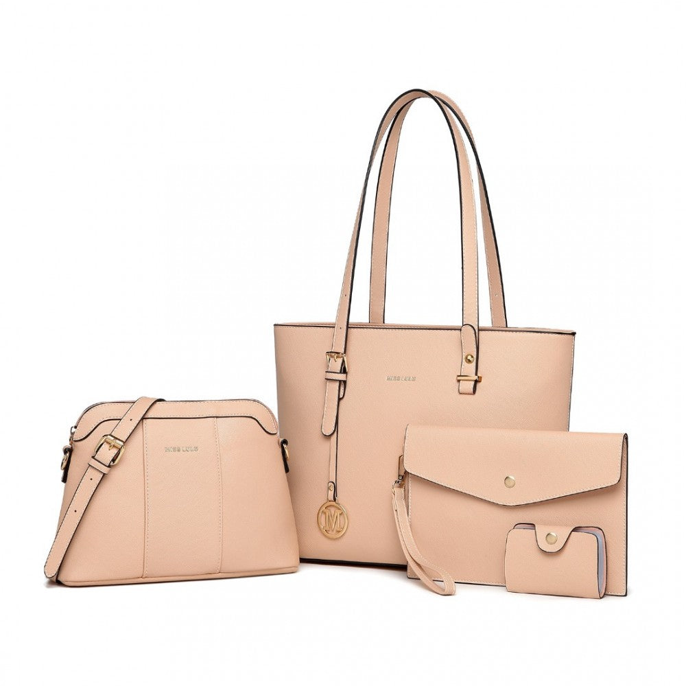 4 Piece Classic Sleek Handbag Set