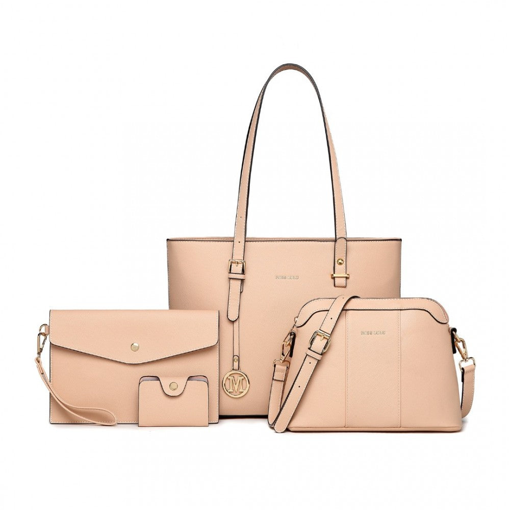 4 Piece Classic Sleek Handbag Set