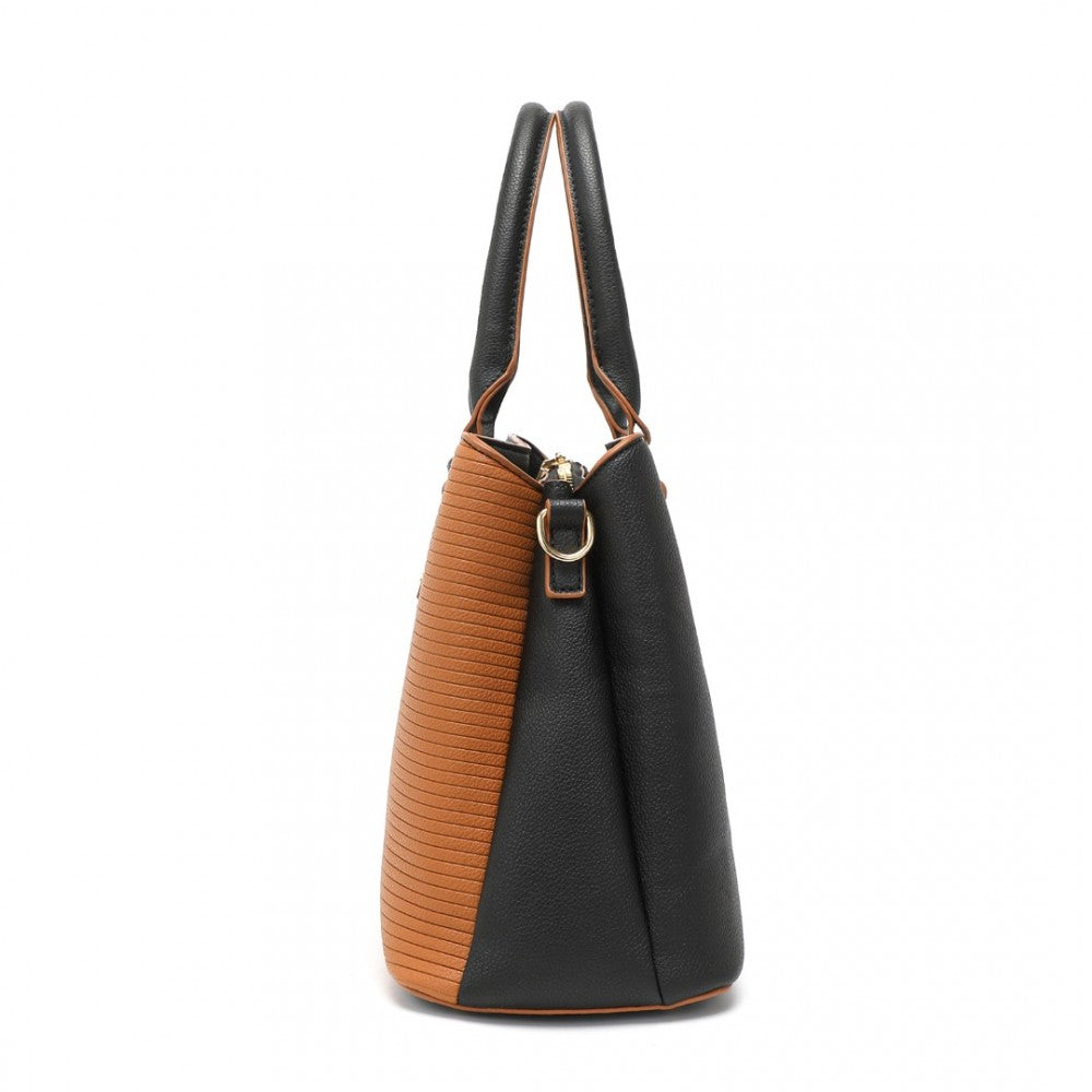 Modern Elegance PU Leather Lady's Tote